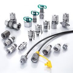 Đầu nối và ống kiểm tra áp lực